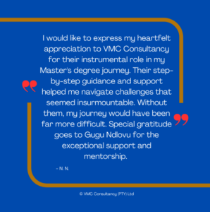 Testimonial 1 for VMC Consultancy